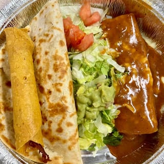 L. Quesadilla, Flauta & Enchilada